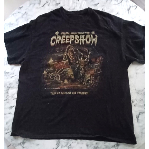 Creepshow TV‎ Series Tee Shirt Adult Size XL Horror Retro Gothic Classic Y2K - Picture 1 of 10